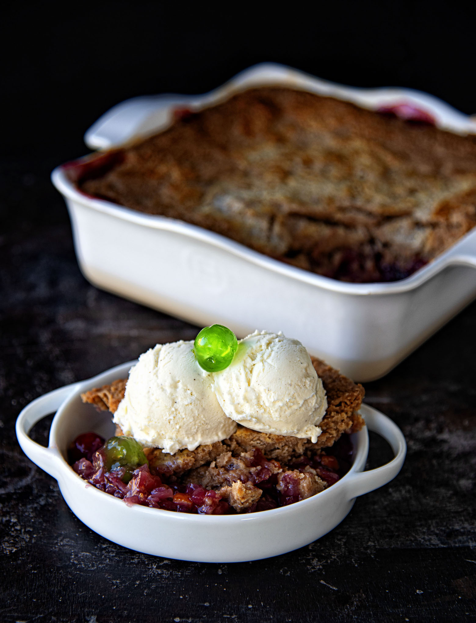 Fruitcake Dump Cake