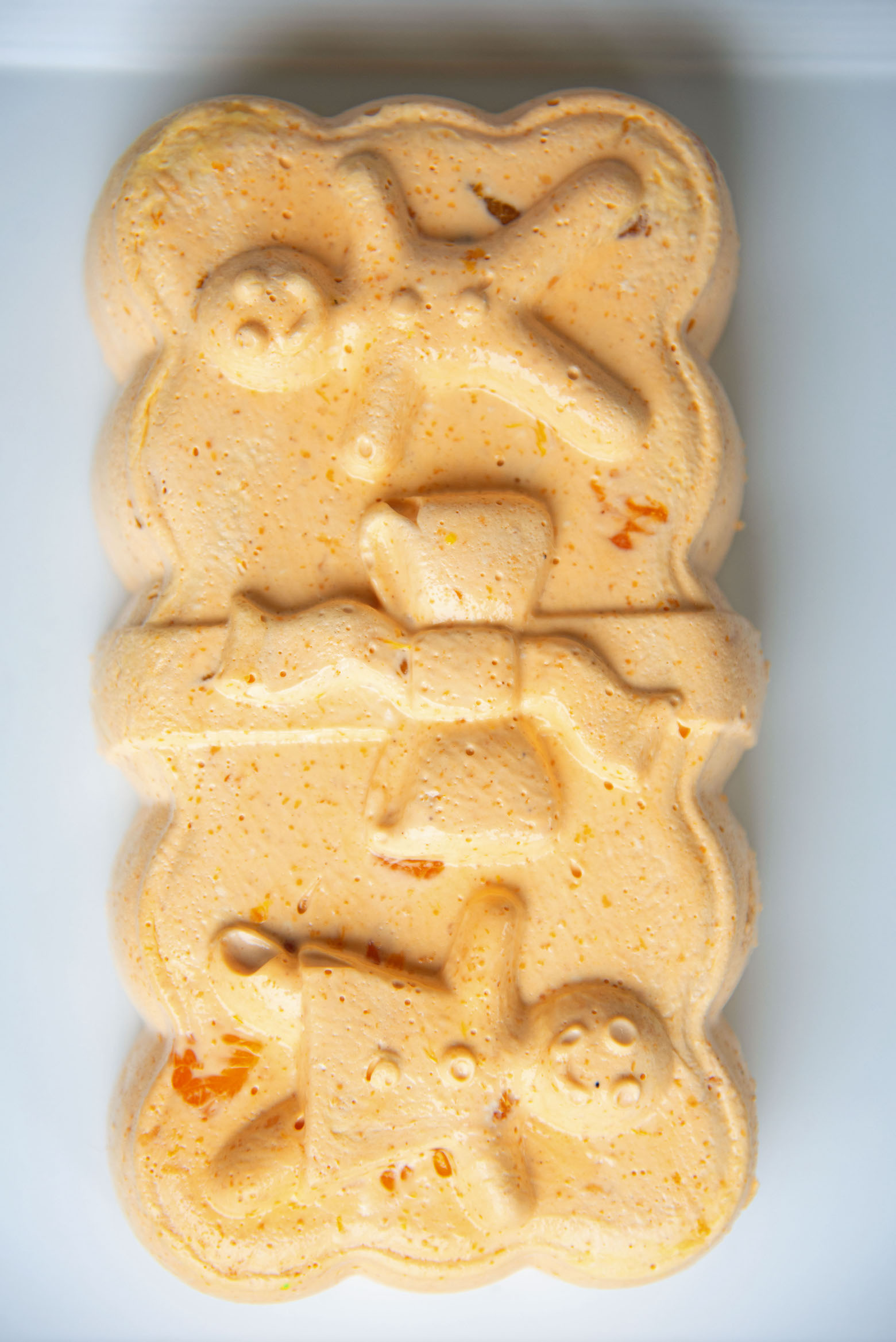 Orange Gingerbread Jell-O Mold