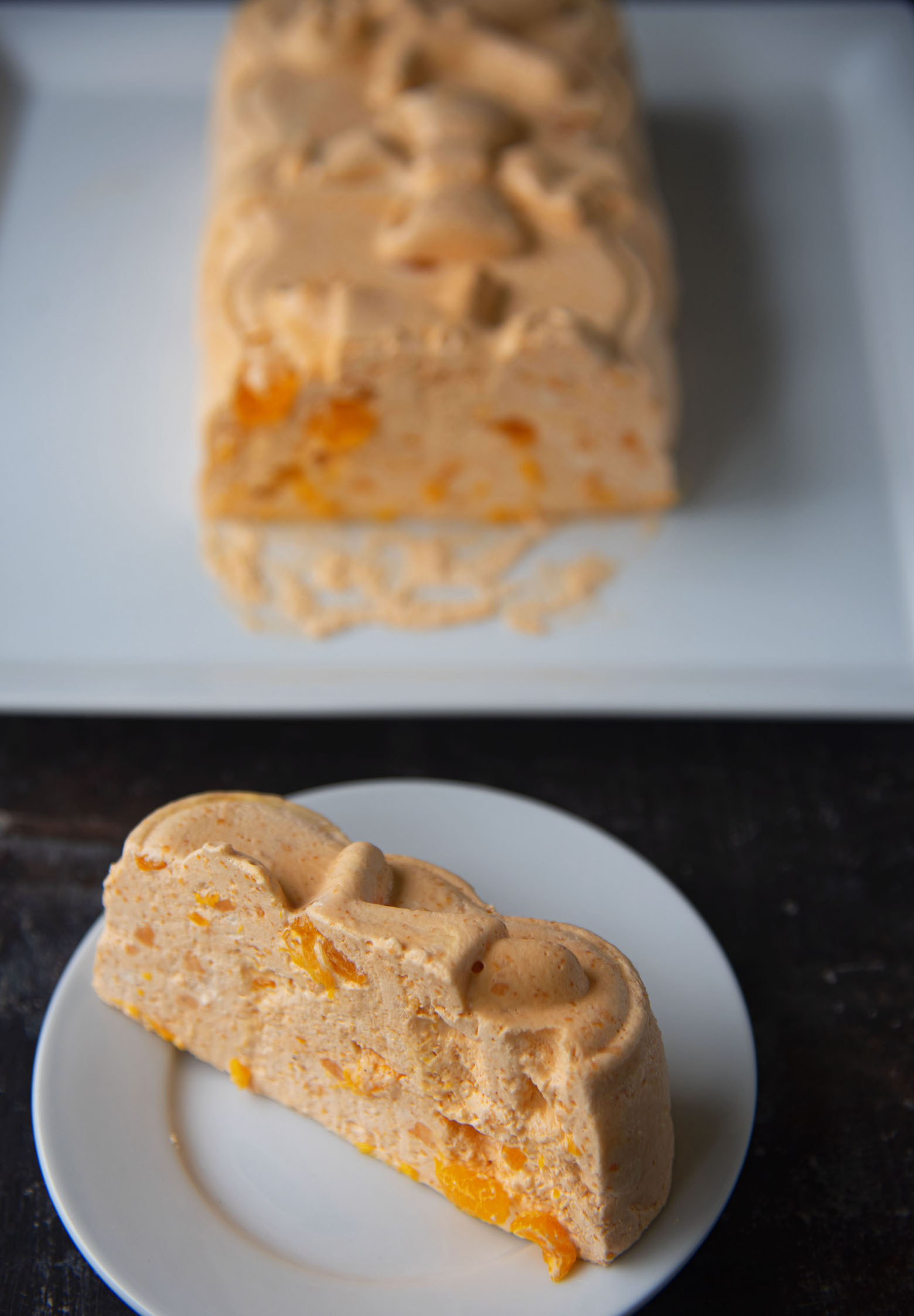 Orange Gingerbread Jell-O Mold