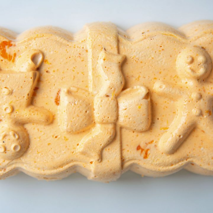 Orange Gingerbread Gelatin Mold