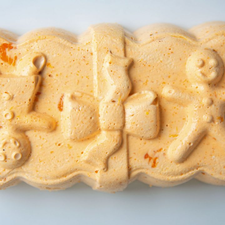 Orange Gingerbread Gelatin Mold
