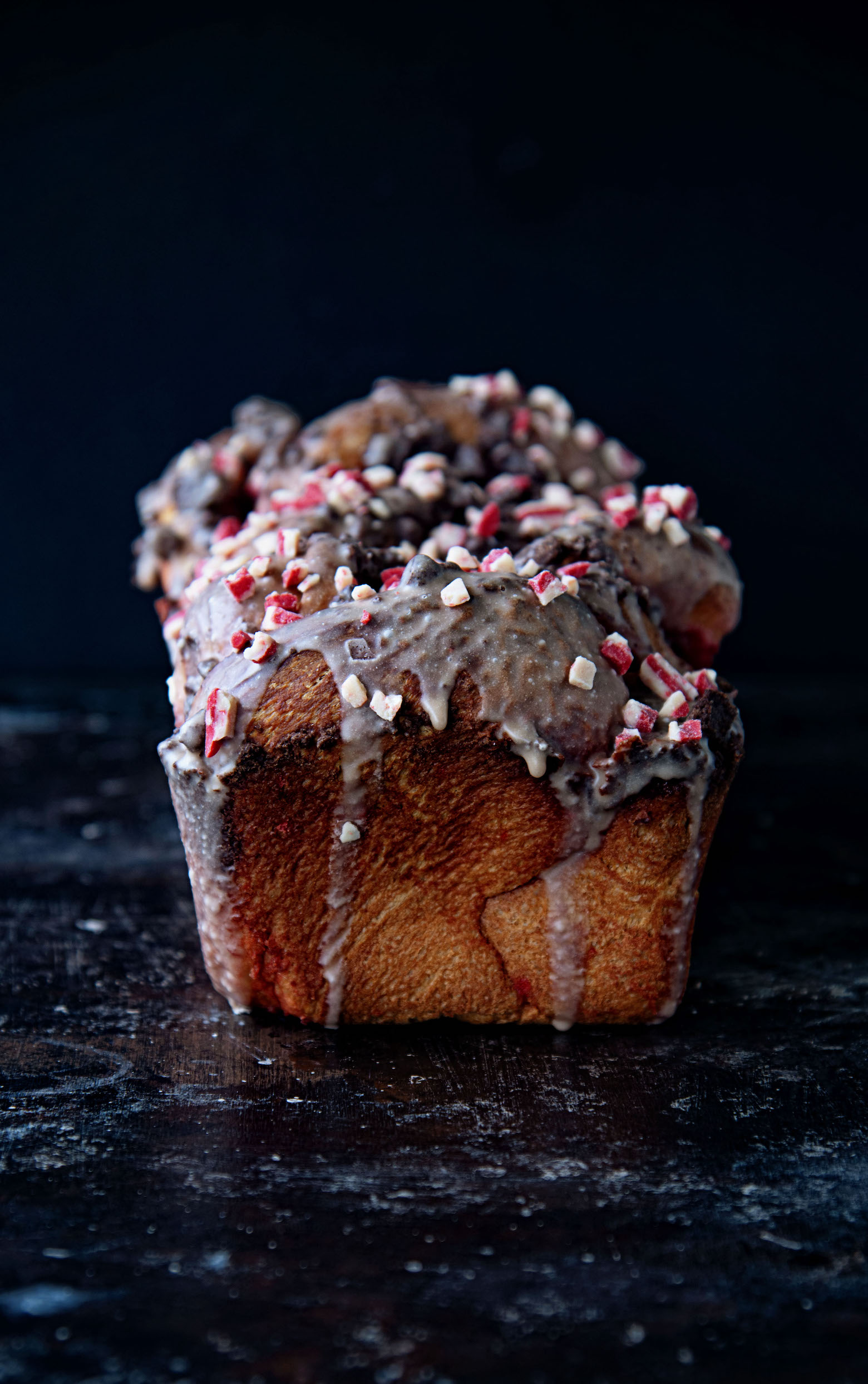 Peppermint Hot Chocolate Babka 