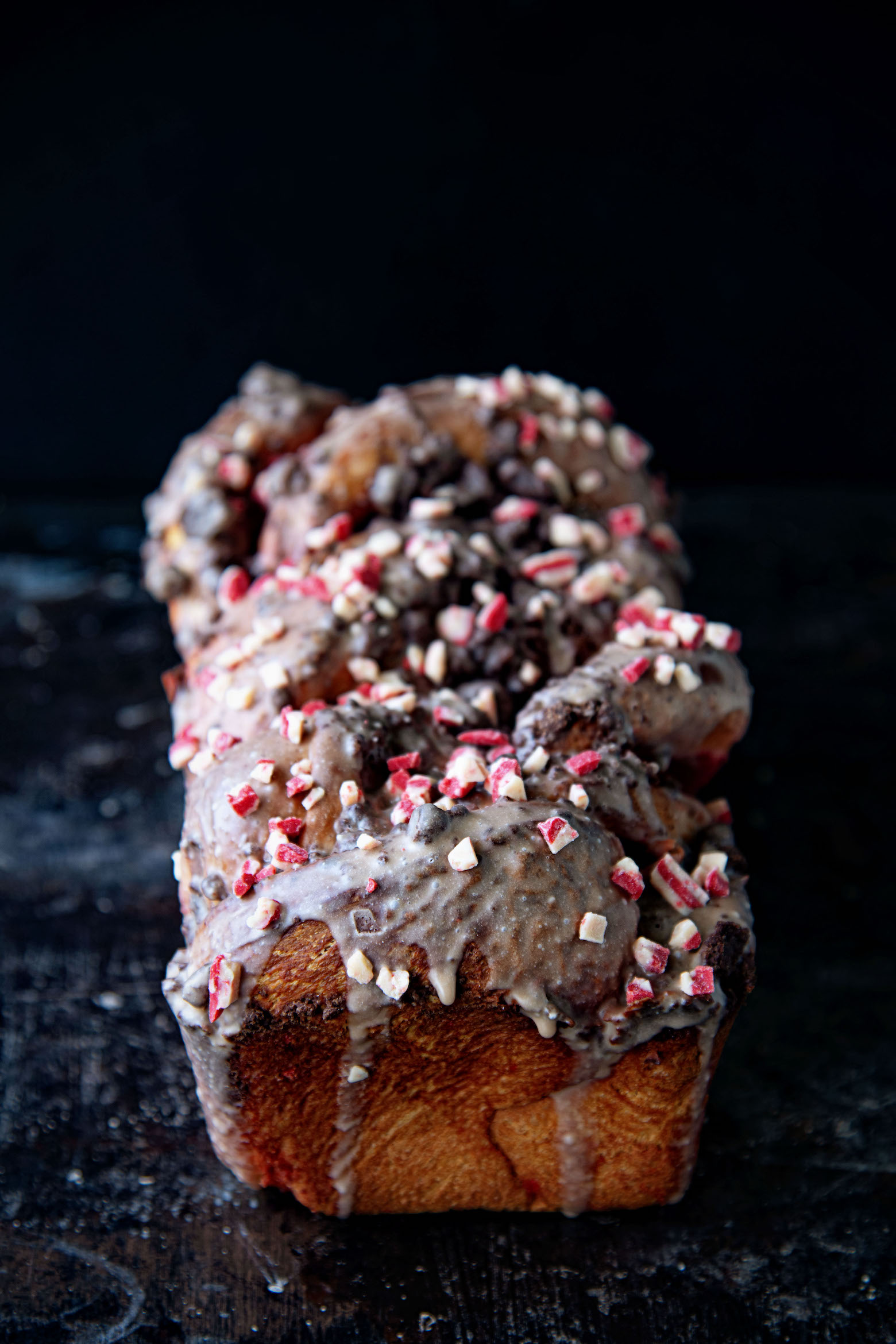 Peppermint Hot Chocolate Babka 