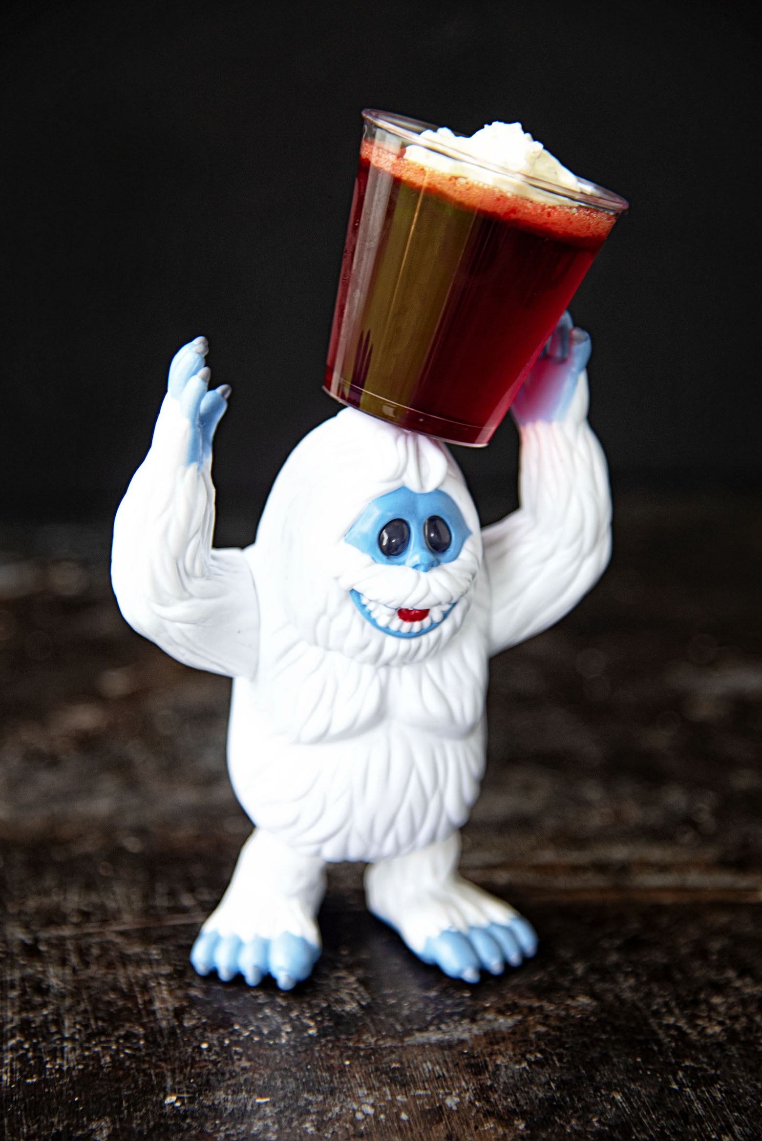 Rudolph Red Nose Jell-O Shots