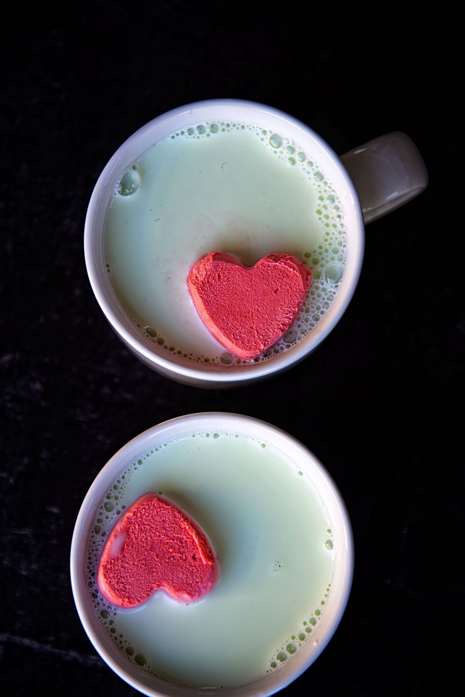 The Grinch Mint Ice Cream Hot Chocolate