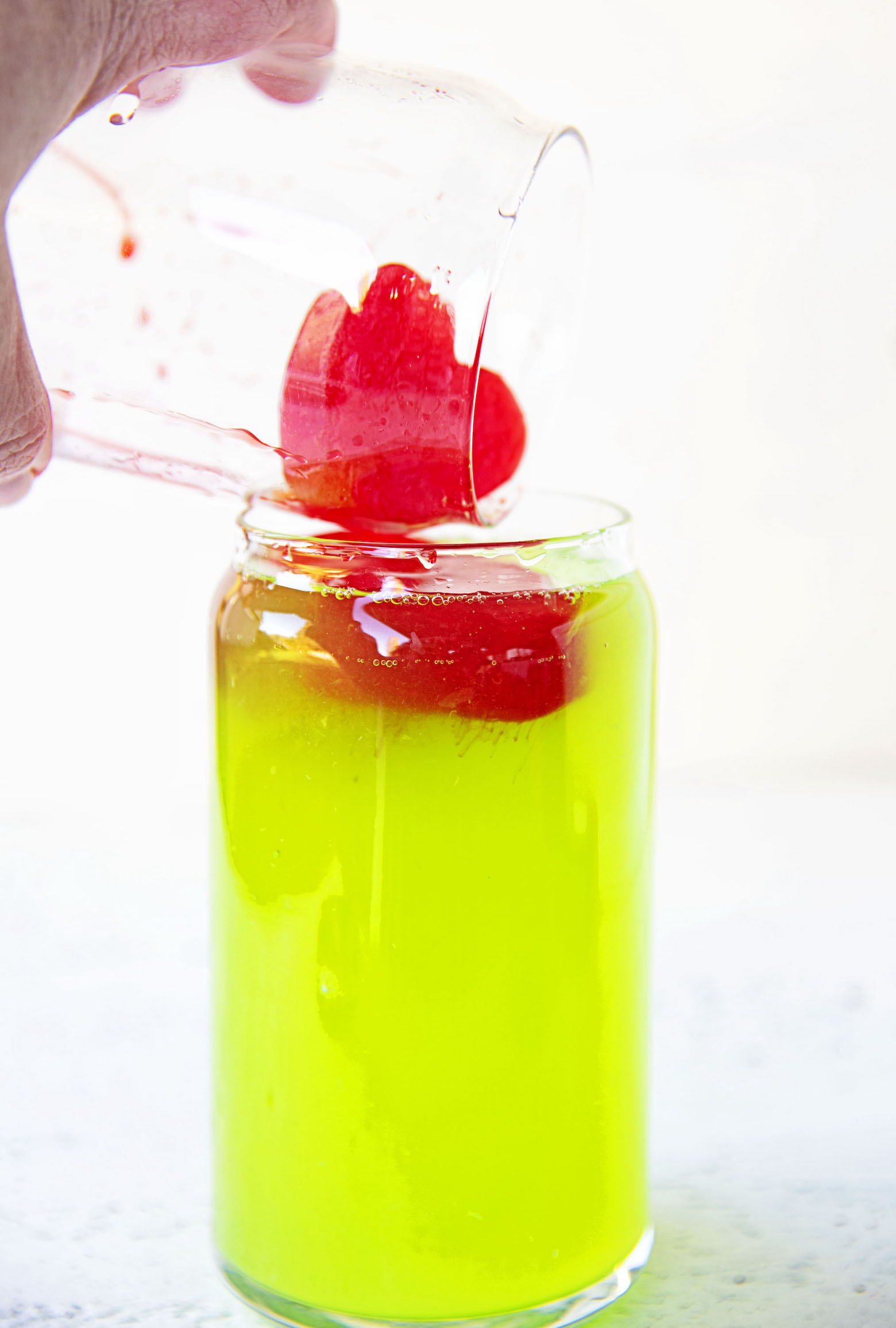 The Grinch Spiked Green Lemonade