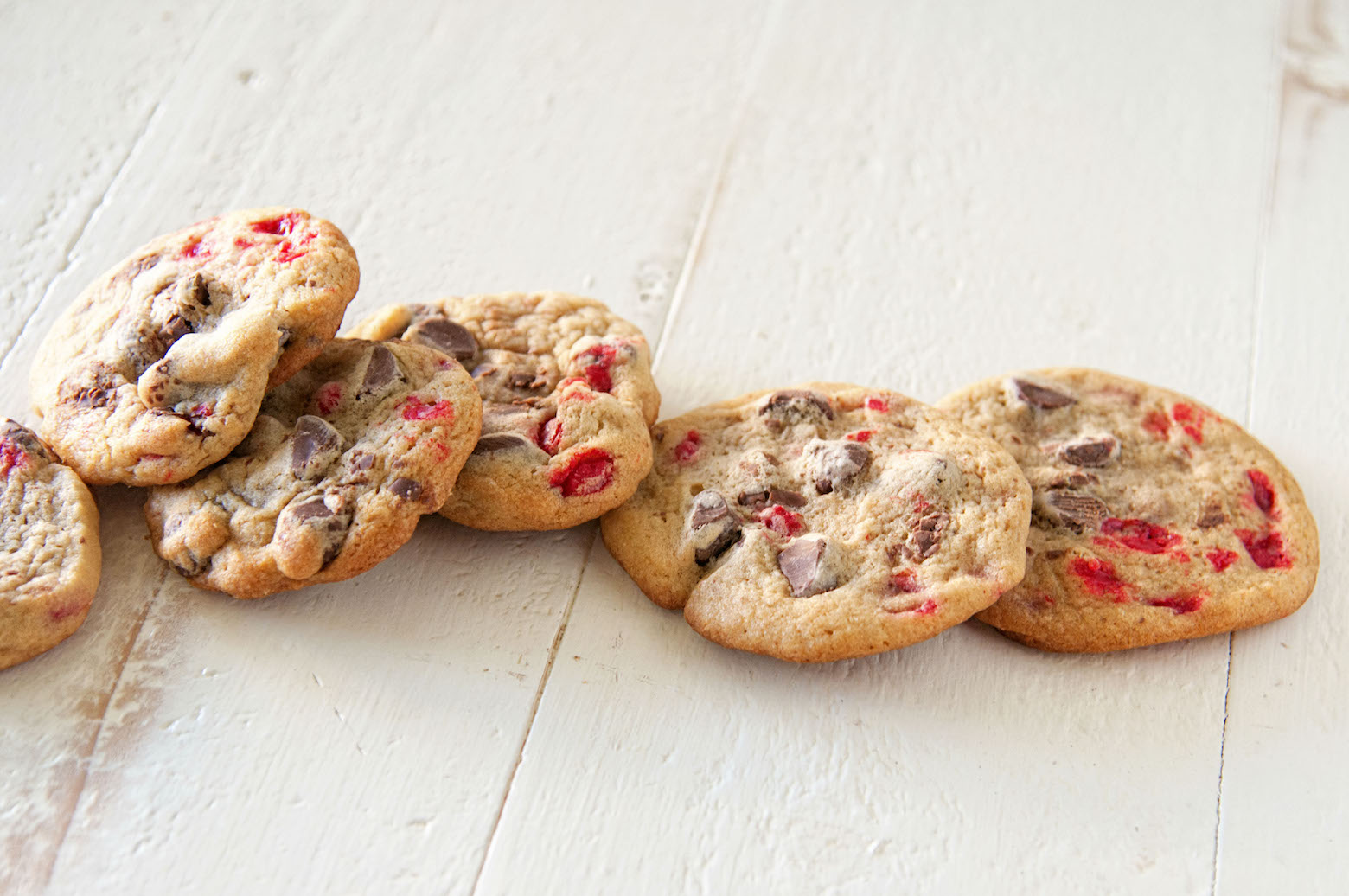 Cinnamon Red Hots Chocolate Chip Cookies