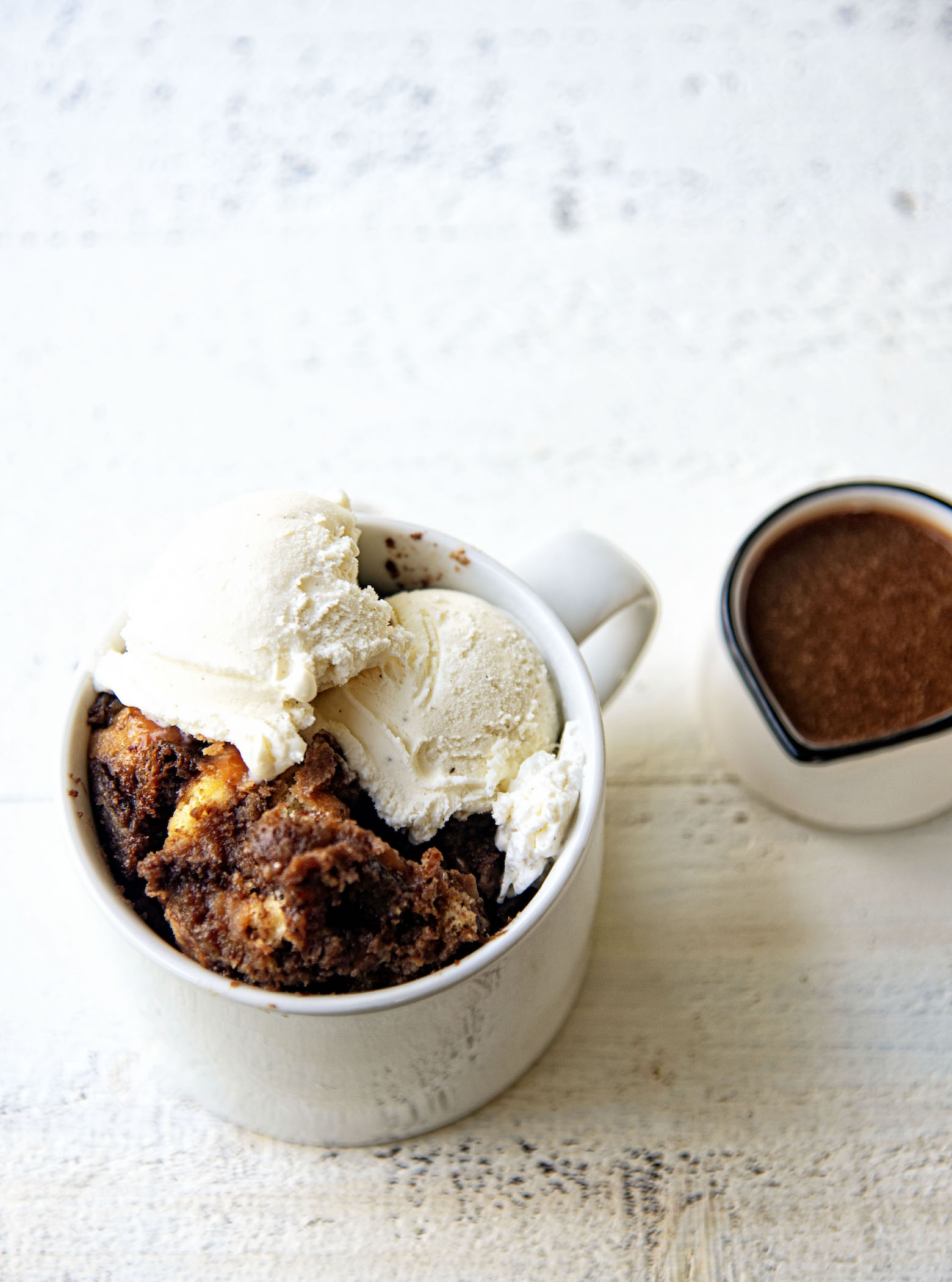 Coffee and Donuts Bread Pudding 