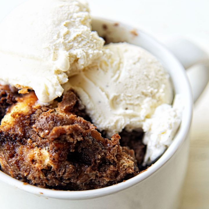 Coffee and Donuts Bread Pudding