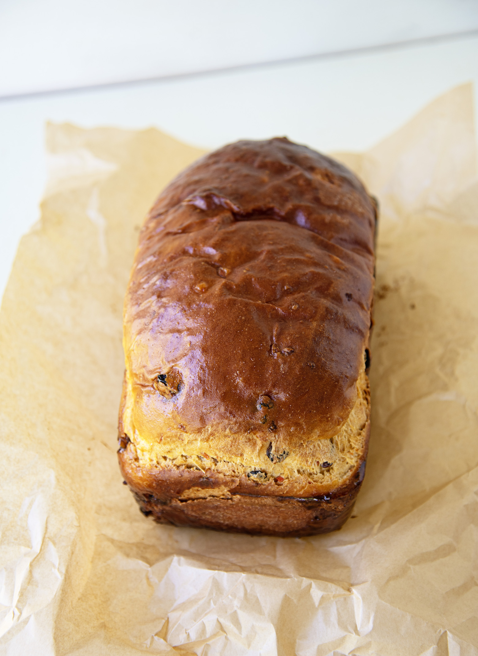 Roasted Carrot Cinnamon Raisin Yeast Bread