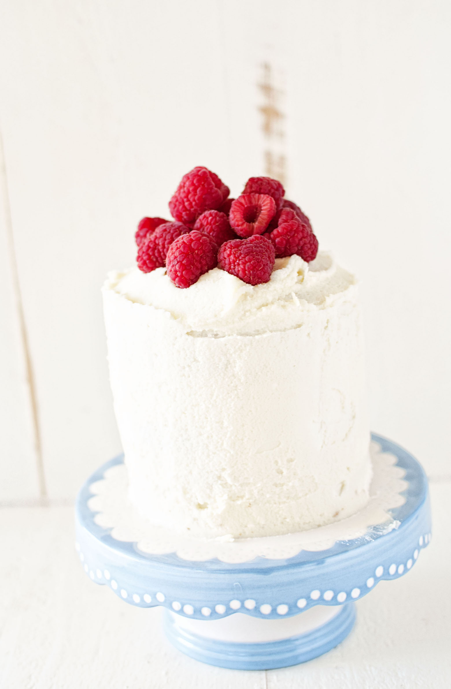 Sweet Corn and Raspberry Layer Cake