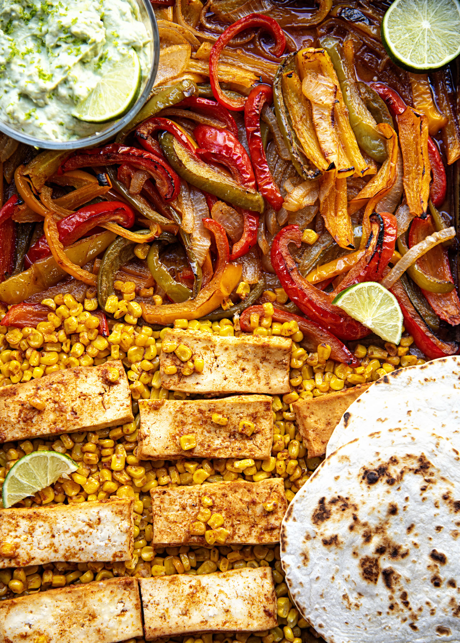 Tofu Sheet Pan Fajitas