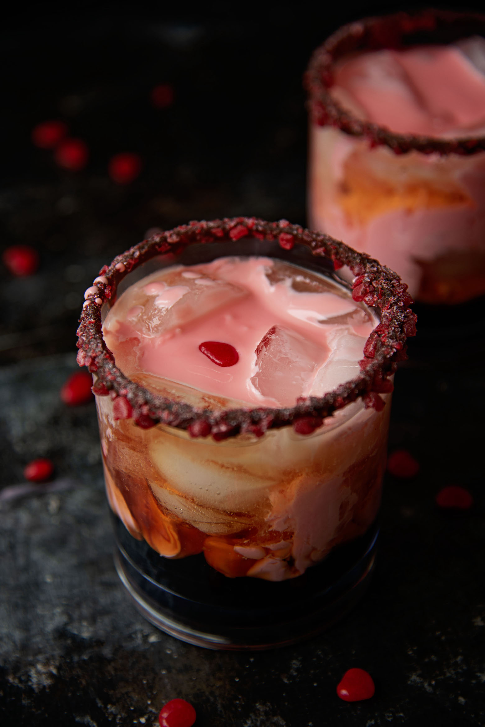 Two Cinnamon Red Hots White Russian