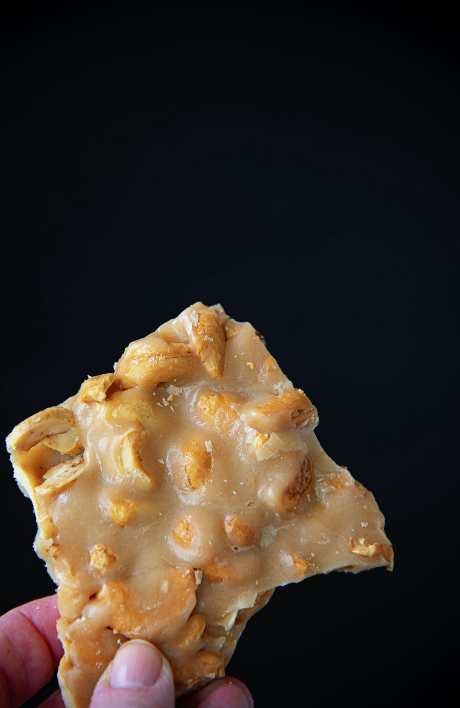 Salted Cashew Crunch Toffee