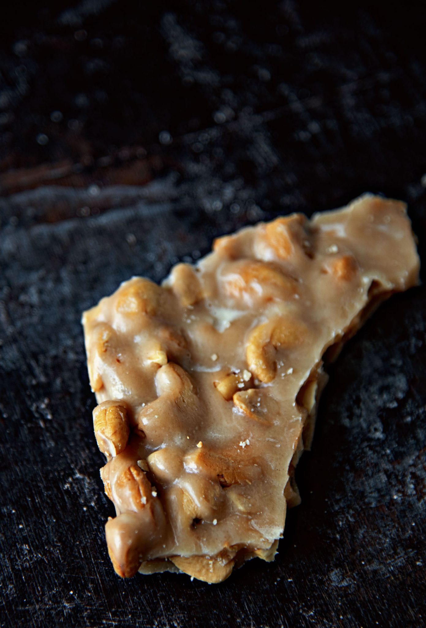 Salted Cashew Crunch Toffee