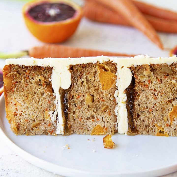 Citrus Sunshine Carrot Cake with Orange Marmalade Buttercream