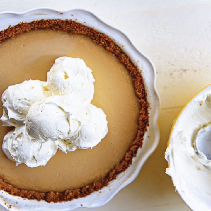 Key Lime Vanilla Ice Cream Pie