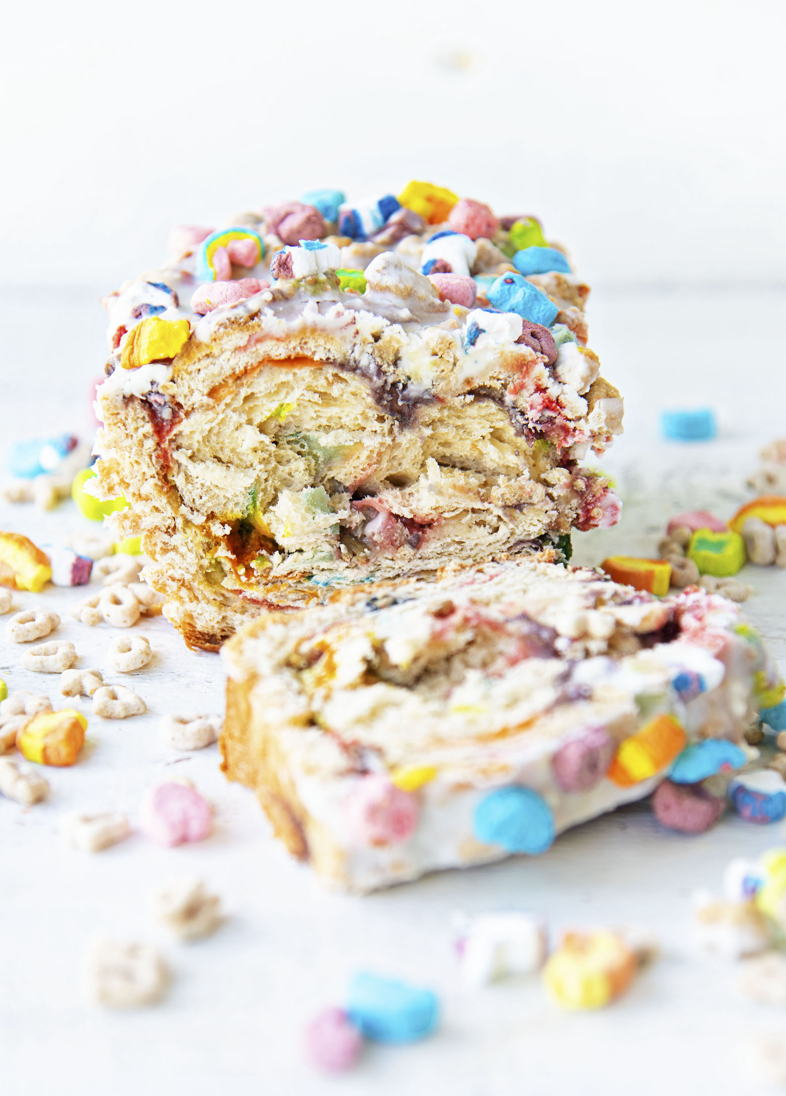 Lucky Charms Cereal Milk Babka