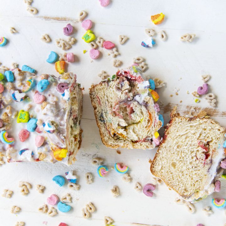 Lucky Charms Cereal Milk Babka