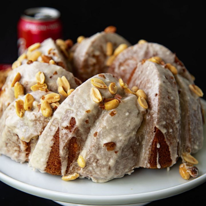 Coke and Salted Peanut Bundt Cake