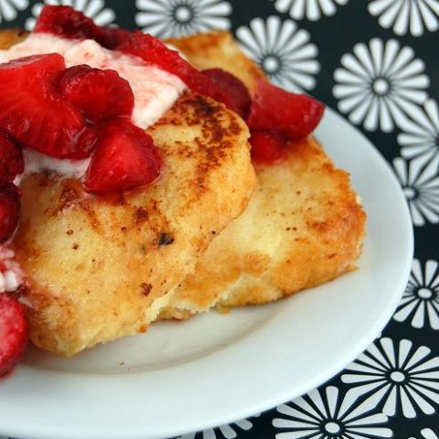 Angel Food Cake French Toast