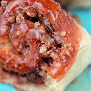 Baklava Buns with Honey and Pecans