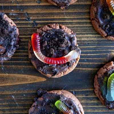 Dirt Chocolate Pudding Cookies