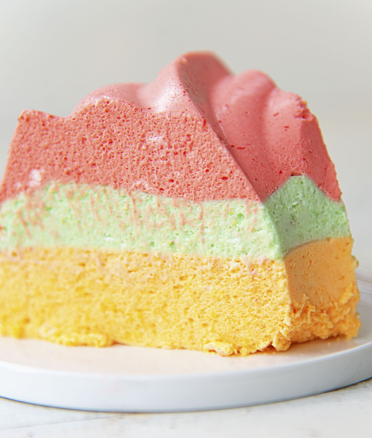 Rainbow Jello Mold + Birthday!