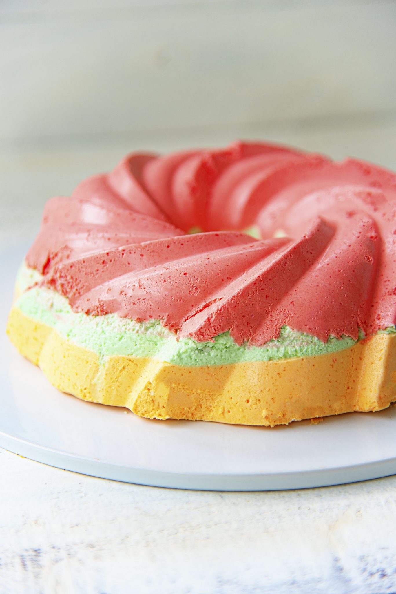 RainbowSherbetJelloMold2 Sweet ReciPEAs