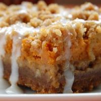 Gingerbread Pumpkin Bars