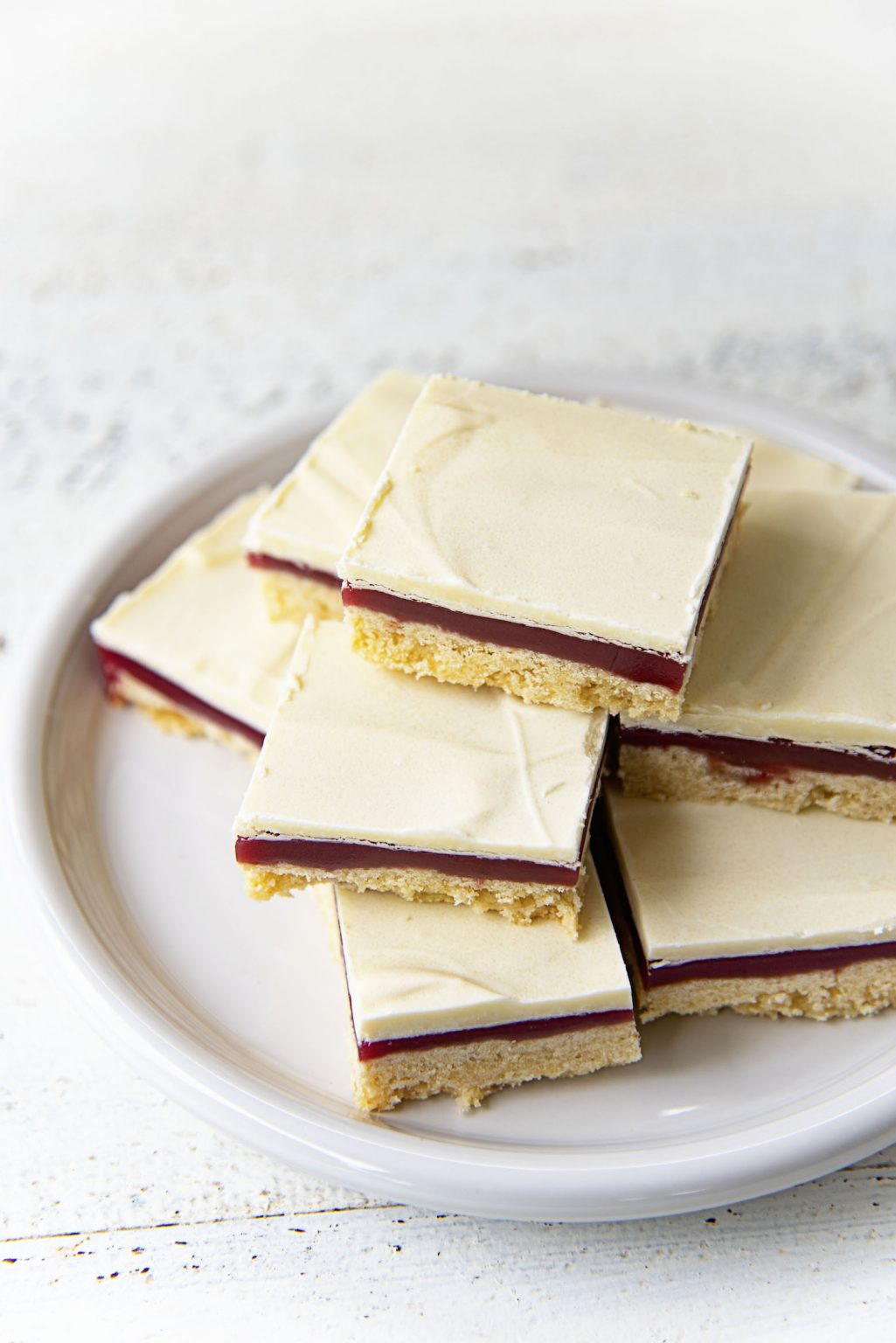 Mixed Berry Millionaire Bars