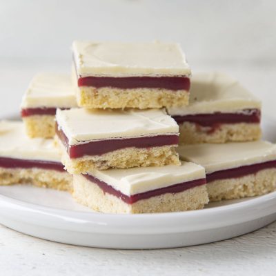 Mixed Berry Millionaire Bars