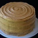 Peach Dulce de Leche Cake