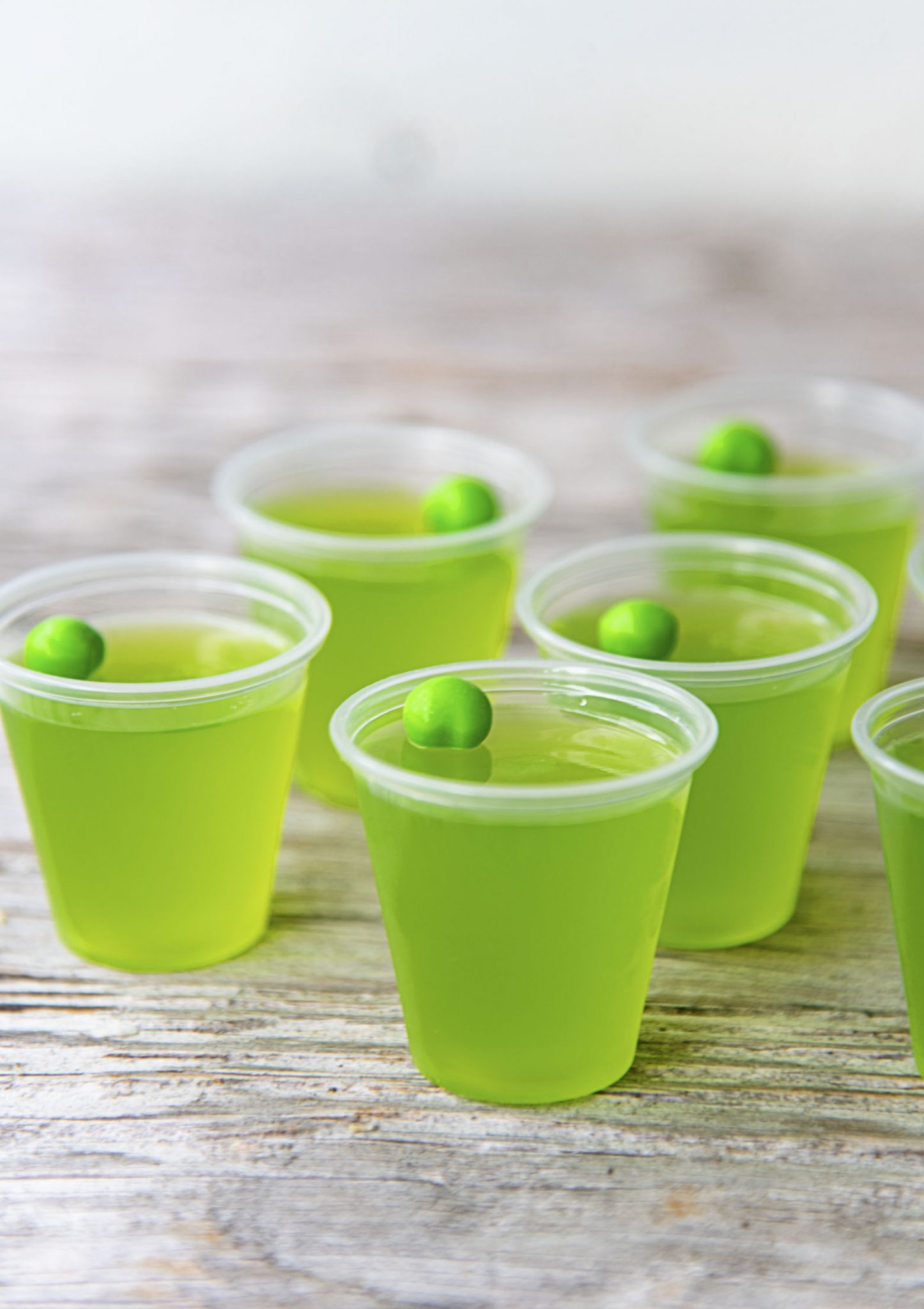 Apple Cider Moscow Mule Jello Shots with Crown Royal Apple