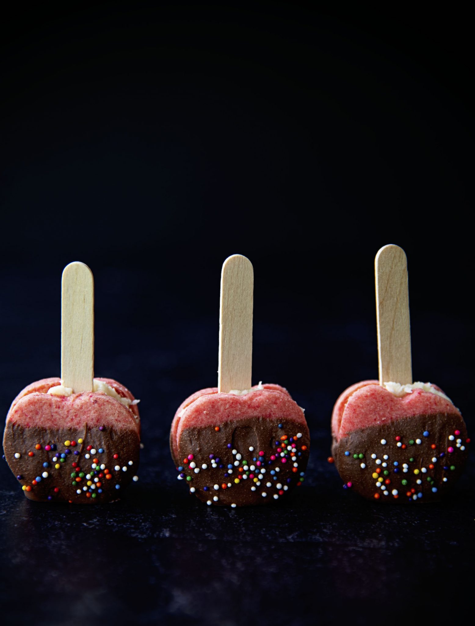 Caramel Apple Sandwich Cookies