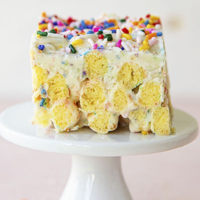 Funfetti Cereal Marshmallow Bars