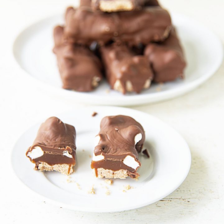 Hot Chocolate Millionaire Bars