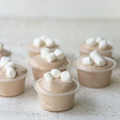 Hot Chocolate Pudding Shots