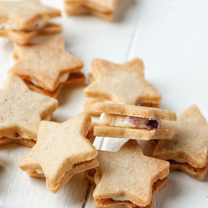 Vanilla Bean Shortbread Roll Out Cookies 