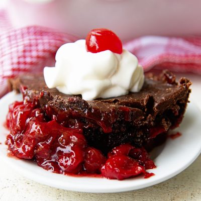 Dr. Pepper Chocolate Dump Cake