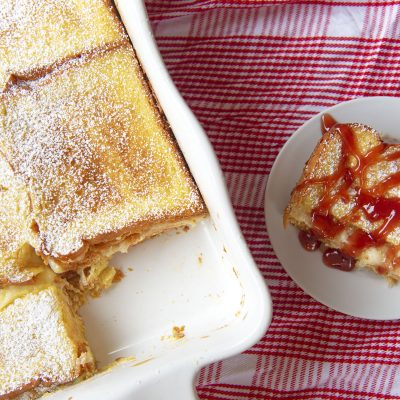 Vegetarian Monte Cristo Casserole