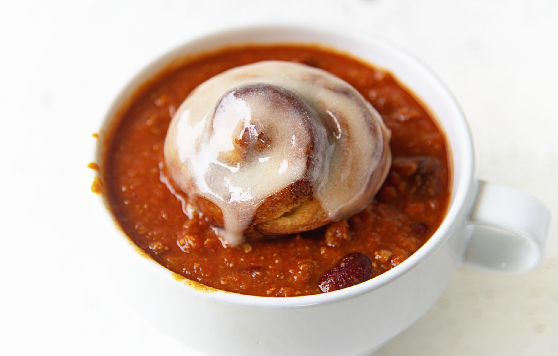 Cinnamon Rolls and Chili