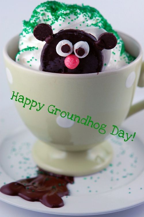 Groundhog Day Hot Cocoa 