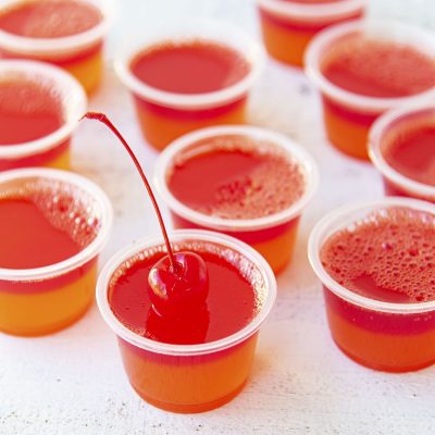 Hurricane Cocktail Jello Shots