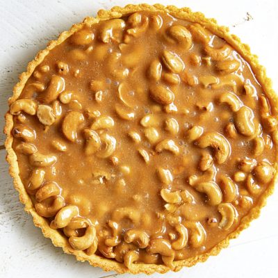 Baseball Nut Caramel Tart