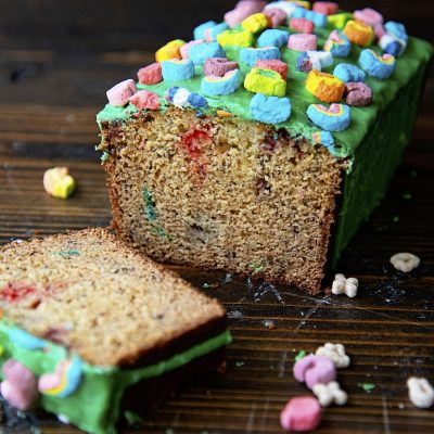 Lucky Charms Banana Bread