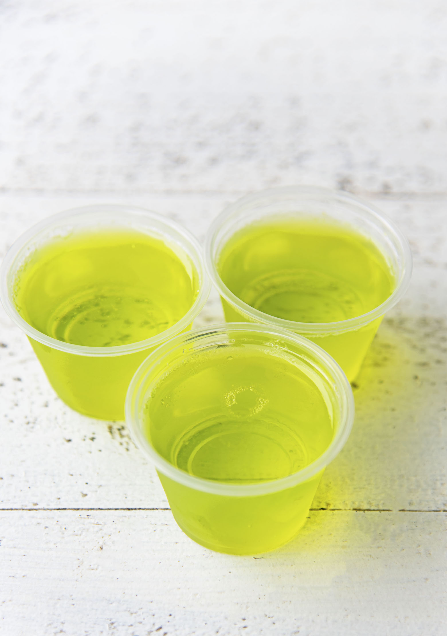 Three shots gathered close together