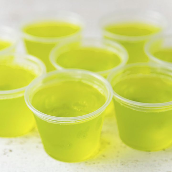 Mountain Dew Jelly Shots