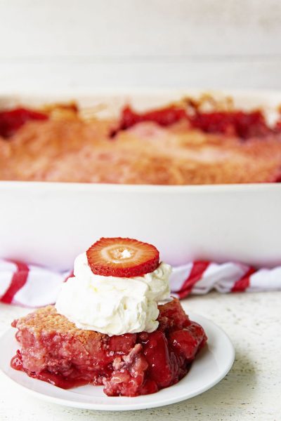 Strawberry Shortcake Dump Cake
