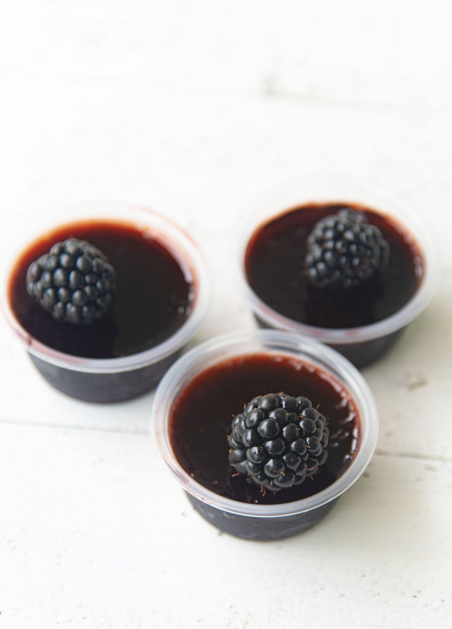 Blackberry Bourbon Jelly Shots Sweet ReciPEAs